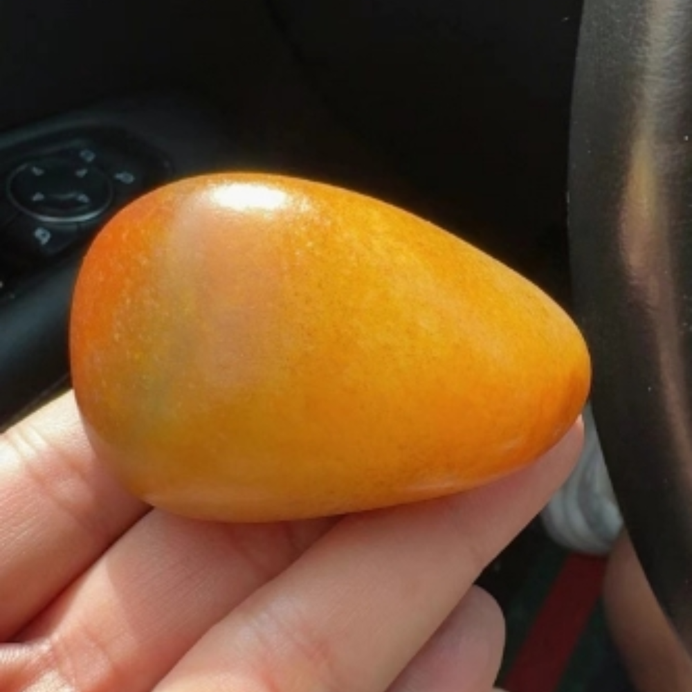 Imperial Golden Egg Exquisite Lonely Stone – 120g for Handheld - Image 6