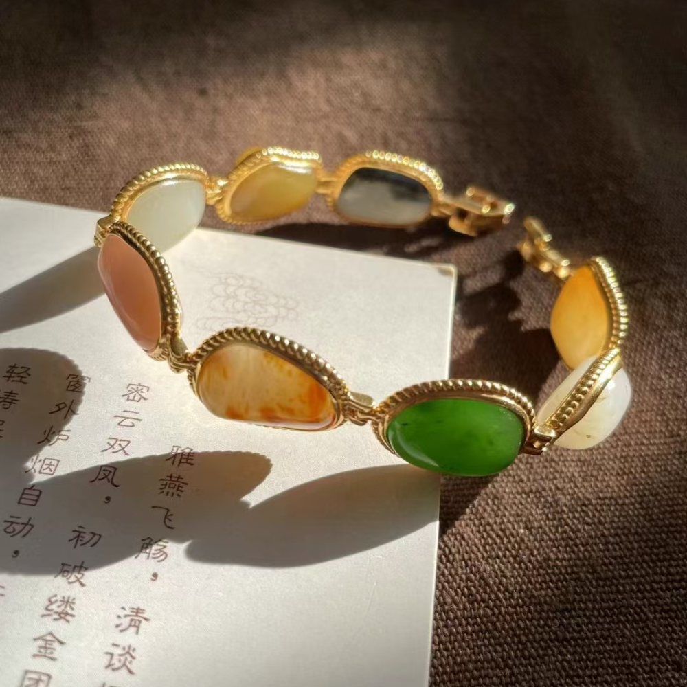 Lonely Stone “Treasure of Colors” Gold Bracelet – 30.5g (3)